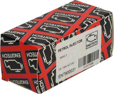 ENGITECH ENT900031 - Форсунка дизельна, розпилювач і утримувач autocars.com.ua