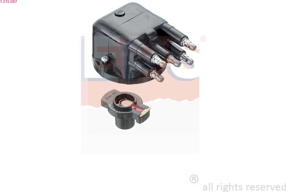 EPS 1.315.087 - Кришка розподільника запалювання autocars.com.ua