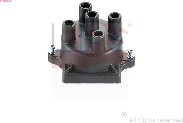 EPS 1.322.022 - Кришка розподільника запалювання autocars.com.ua