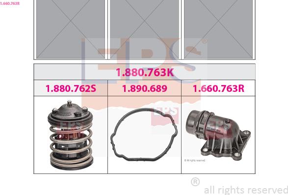 EPS 1.660.763R - Фланець охолоджуючої рідини autocars.com.ua