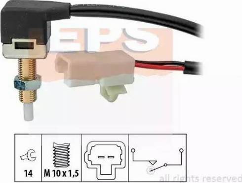 EPS 1.810.296 - Выключатель, привод тормоза (механизм газораспределения) avtokuzovplus.com.ua
