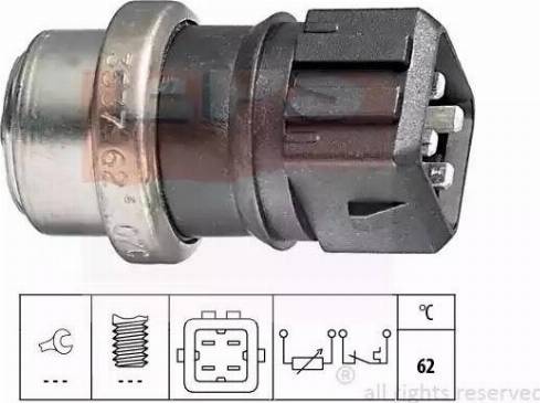 EPS 1.830.537 - Датчик, температура охолоджуючої рідини autocars.com.ua