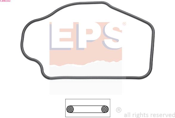 EPS 1.890.552 - Прокладка, термостат autocars.com.ua