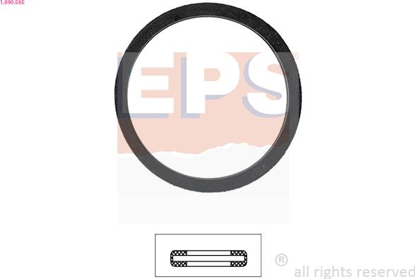 EPS 1.890.565 - Прокладка, термостат autodnr.net