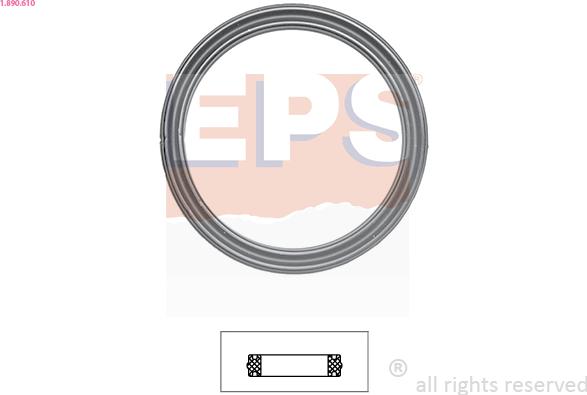 EPS 1.890.610 - Прокладка, термостат autodnr.net