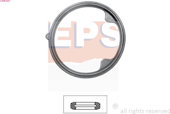 EPS 1.890.627 - Прокладка, термостат avtokuzovplus.com.ua