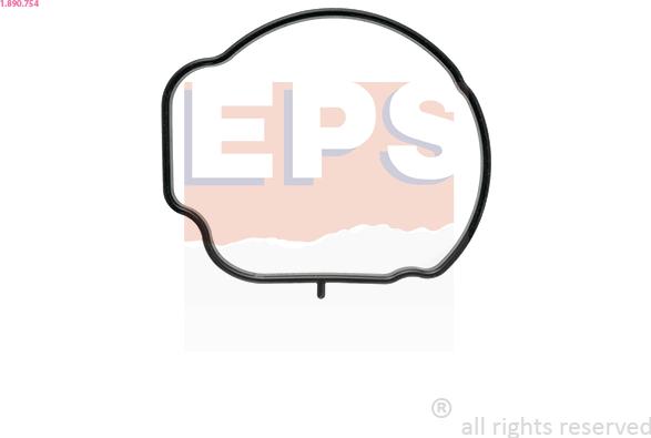 EPS 1.890.754 - Прокладка, термостат autocars.com.ua