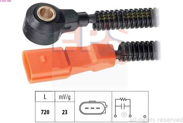 EPS 1.957.190 - Датчик детонації autocars.com.ua