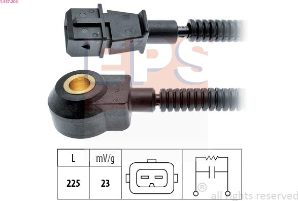 EPS 1.957.204 - Датчик детонації autocars.com.ua