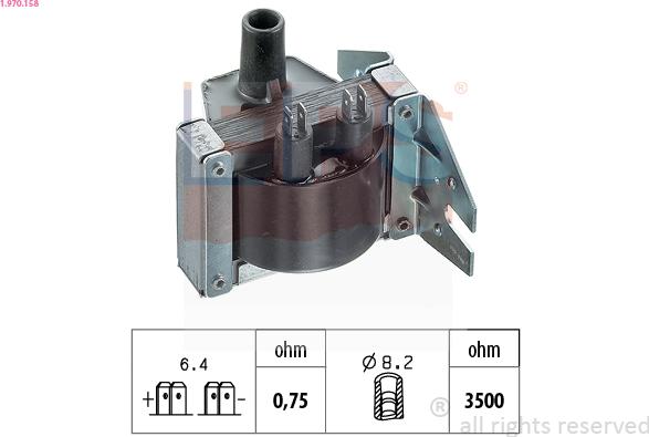 EPS 1.970.158 - Котушка запалювання autocars.com.ua