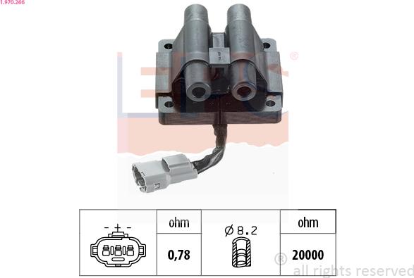 EPS 1.970.266 - Котушка запалювання autocars.com.ua