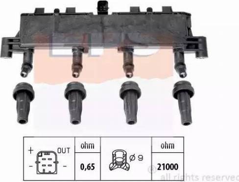 EPS 1.970.470 - Котушка запалювання autocars.com.ua