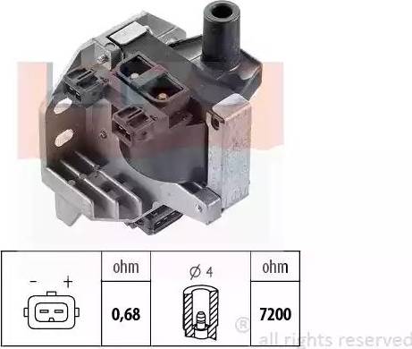 EPS 1.990.406 - Котушка запалювання autocars.com.ua