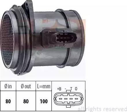 EPS 1.991.384 - Датчик потока, массы воздуха avtokuzovplus.com.ua