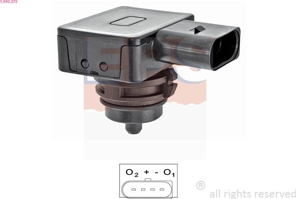 EPS 1.993.275 - Датчик тиску, підсилювач гальмівної системи autocars.com.ua
