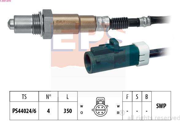 EPS 1.997.679 - Лямбда-зонд autocars.com.ua