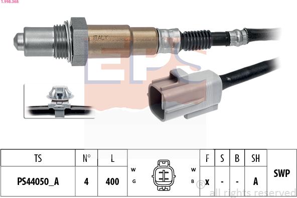 EPS 1.998.368 - Лямбда-зонд autocars.com.ua