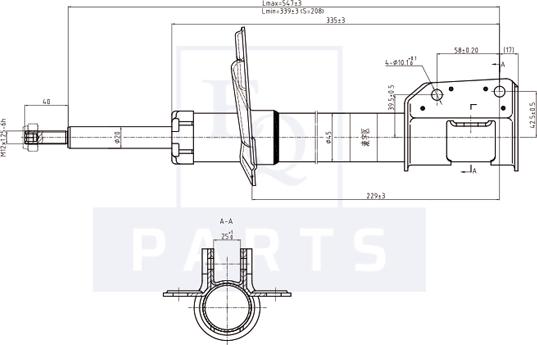 Equal Quality AM10100 - Амортизатор autodnr.net