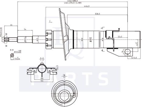 Equal Quality AM10104 - Амортизатор autodnr.net