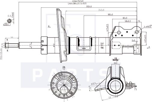 Equal Quality AM10116 - Амортизатор autocars.com.ua