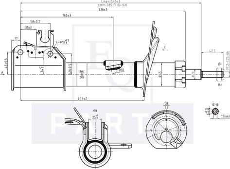 Equal Quality AM10125 - Амортизатор autodnr.net