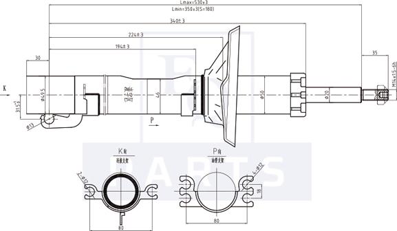 Equal Quality AM10138 - Амортизатор autocars.com.ua