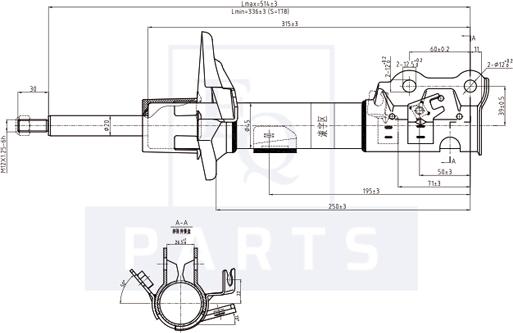 Equal Quality AM10167 - Амортизатор autocars.com.ua