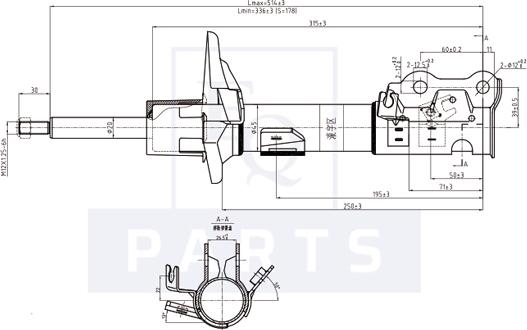 Equal Quality AM10168 - Амортизатор autocars.com.ua