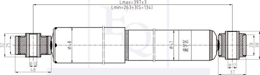 Equal Quality AM20101 - Амортизатор autocars.com.ua