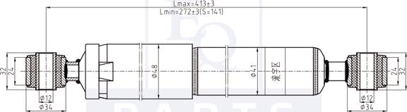 Equal Quality AM20146 - Амортизатор autocars.com.ua