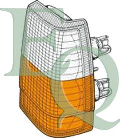 Equal Quality FA00108 - Бічний ліхтар, покажчик повороту autocars.com.ua