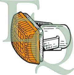 Equal Quality FL0100 - Бічний ліхтар, покажчик повороту autocars.com.ua