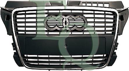 Equal Quality G3763 - Решітка радіатора autocars.com.ua