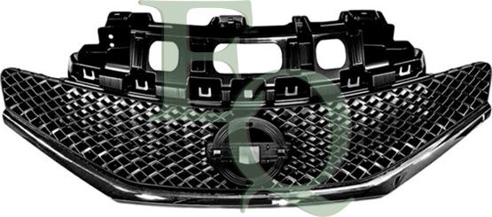 Equal Quality G4362 - Решітка радіатора autocars.com.ua