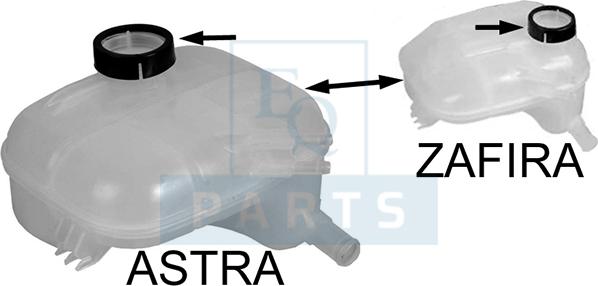 Equal Quality GOM411629 - Компенсационный бак, охлаждающая жидкость autodnr.net
