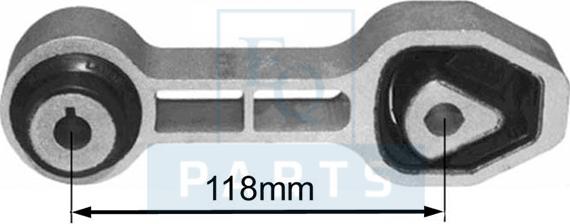 Equal Quality GOM412865 - Подушка, підвіска двигуна autocars.com.ua