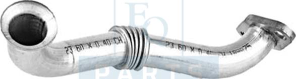 Equal Quality GOM713267 - Трубка, клапан повернення ОГ autocars.com.ua
