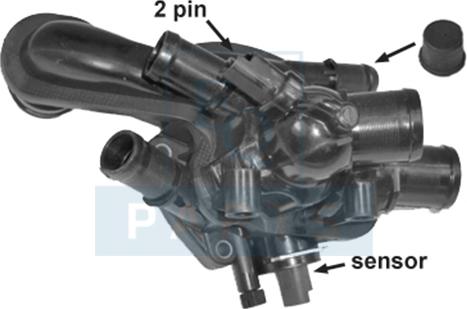 Equal Quality GOM713942 - Термостат, охлаждающая жидкость autodnr.net