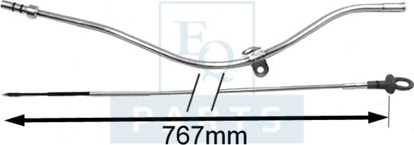 Equal Quality GOM716612 - Покажчик рівня масла autocars.com.ua