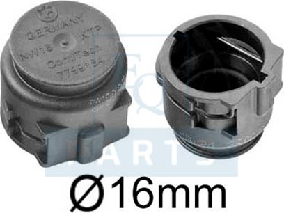 Equal Quality GOM745787 - Пробка, фланець охолоджуючої рідини autocars.com.ua