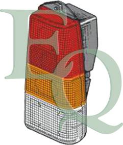 Equal Quality GP0132 - Задній ліхтар autocars.com.ua