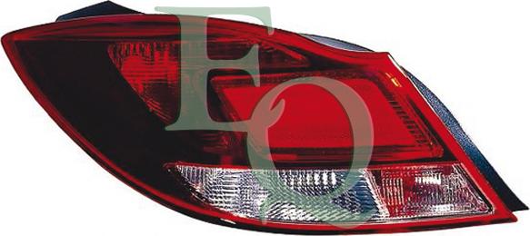 Equal Quality GP1323 - Задні ліхтарі autocars.com.ua