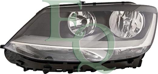 Equal Quality PP0111D - Основна фара autocars.com.ua