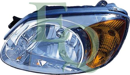 Equal Quality PP0115D - Основна фара autocars.com.ua