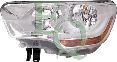 Equal Quality PP0162D - Основна фара autocars.com.ua