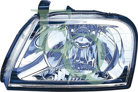 Equal Quality PP0381D - Основна фара autocars.com.ua