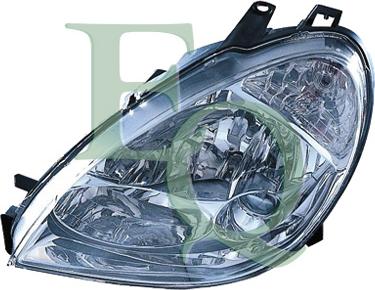 Equal Quality PP0570D - Основна фара autocars.com.ua