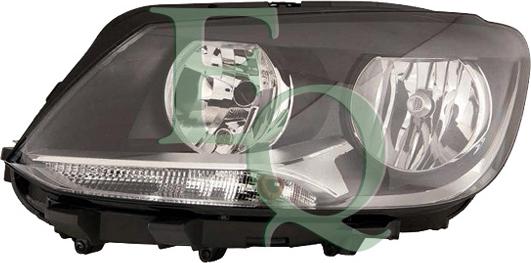 Equal Quality PP0598D - Основна фара autocars.com.ua