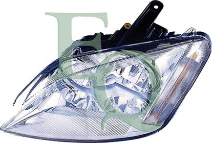 Equal Quality PP0731D - Основна фара autocars.com.ua