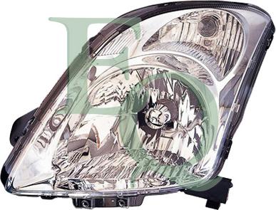 Equal Quality PP0865D - Основна фара autocars.com.ua